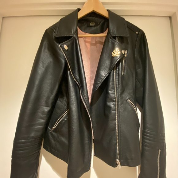 Only Gemma Vegan Leather Jacket - Picture 2 of 2